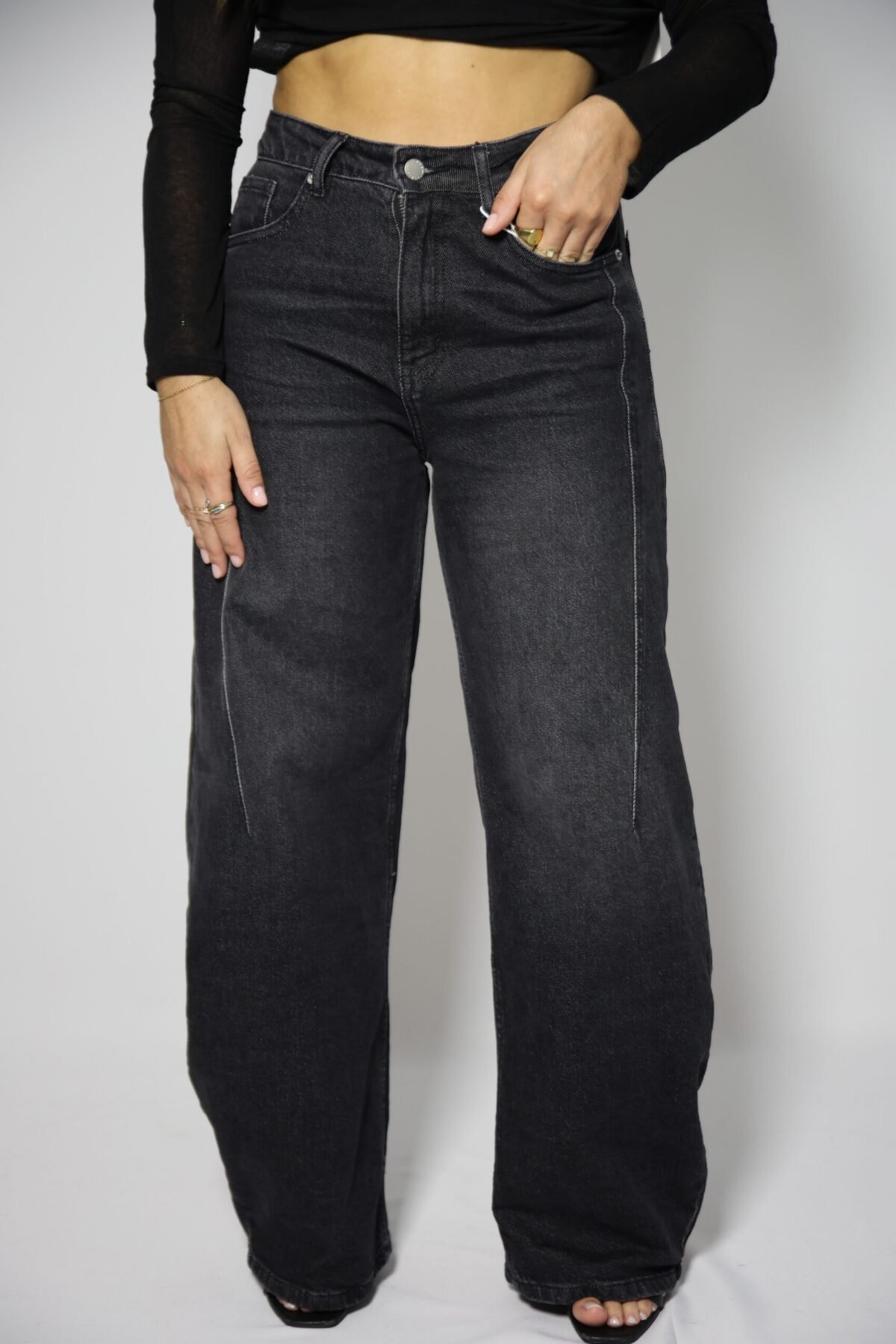 CALÇAS GANGA BALLON PRETAS