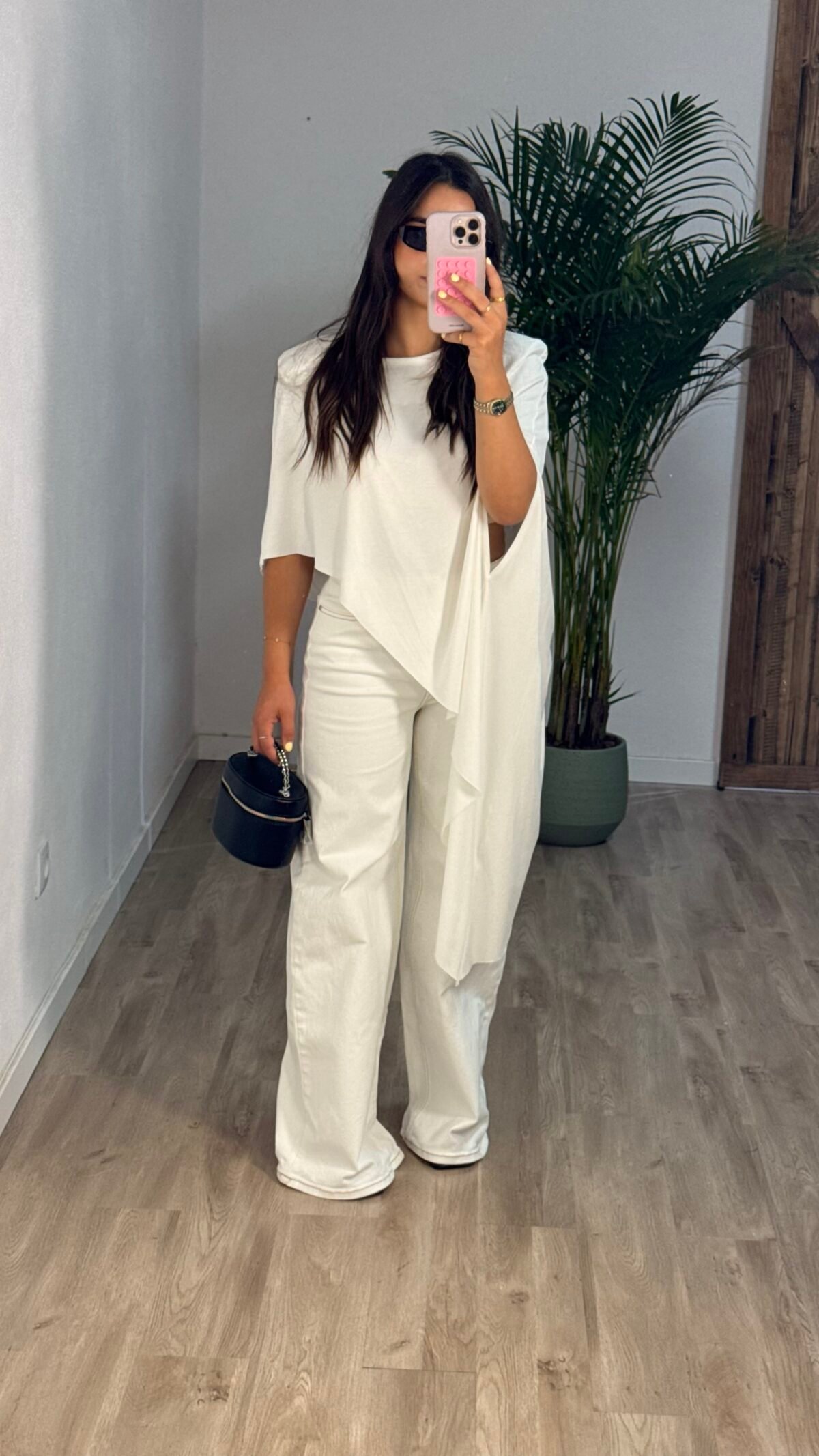 Blusa assimétrica